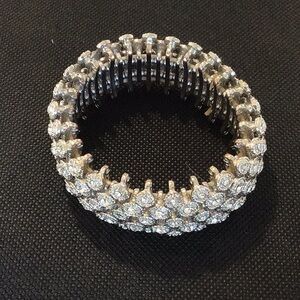 Elegant Silver and Gold Women's Bracelet